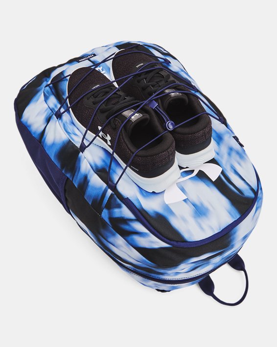 UA Hustle Sport Backpack, Blue, pdpMainDesktop image number 1